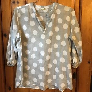 Dolma sweet gray top..large great condition